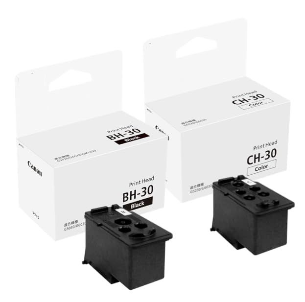 【メーカー純正】プリントヘッド BH-30(ブラック)+CH-30(カラー) G7030 / G6030 / G5030 / G3360対応 正規交換用部品kk 2aa5e908