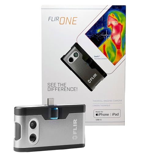 FLIR(フリアー)【国内正規品】FLIR ONE Gen 3 - iOSスマホ(iPhone 15以降、USB-C搭載)用サーモグラフィ:住宅検査、HVAC、自動車、機械産業などに使用可能 435-0010-03、240x180スーパー解像 c546ef59