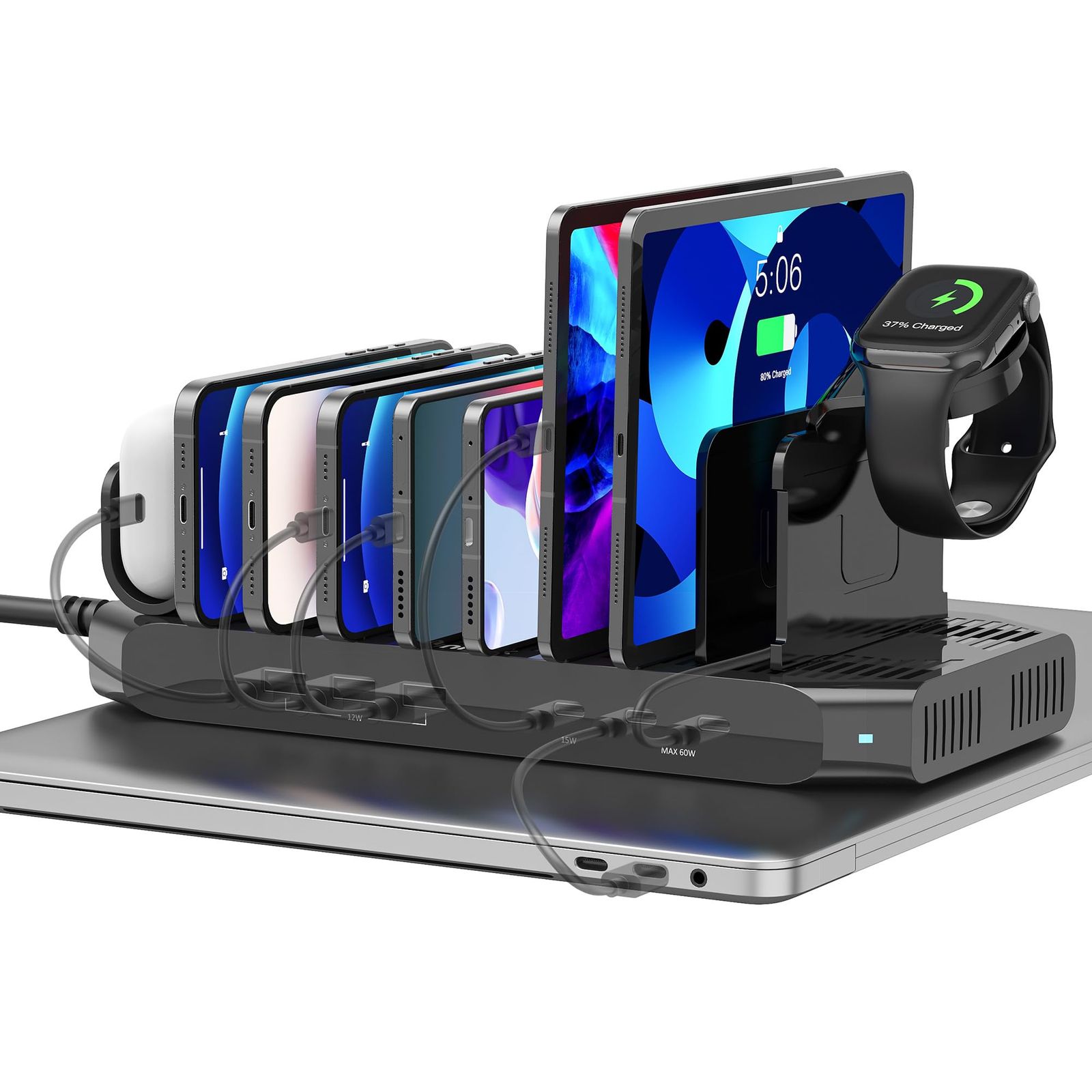 Unitek 2025 USB PD充電ステーション 6ポート PD30W*2+USB-C*1 卓上充電スタンド 96W PSE認証済 6台同時 1.5A/2.4A/3A スマートIC搭載 複数台対応 Android/iPhone/iPad/ d4079bcd Unitek 2025 USB PD充電ステーション 6ポート PD30W*2+USB-C*1 卓上充電スタンド 96W PSE認証済 6台同時 1.5A/2.4A/3A スマートIC搭載 複数台対応 Android/iPhone/iPad/ d4079bcd