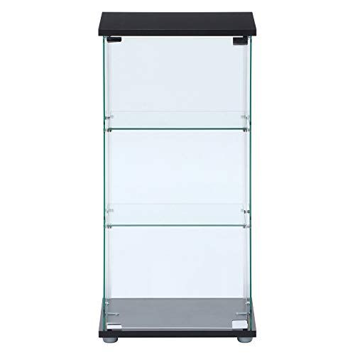 不二貿易 コレクションケース フィギュアケース 3段 幅42.5×奥行36.5×高さ86cm ブラック 強化ガラス 全面ガラス 組立商品 クリア 98881kk b0b5531e 不二貿易 コレクションケース フィギュアケース 3段 幅42.5×奥行36.5×高さ86cm ブラック 強化ガラス 全面ガラス 組立商品 クリア 98881kk b0b5531e