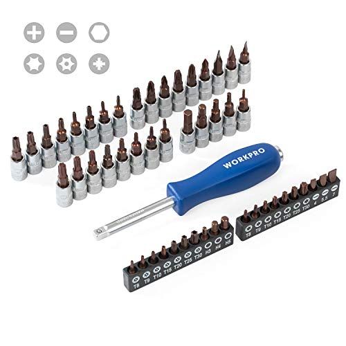 WORKPRO ソケットレンチセット ガレージツールセット 差込角6.35&9.5&12.7mm(1/4 WORKPRO ソケットレンチセット ガレージツールセット 差込角6.35&9.5&12.7mm(1/4