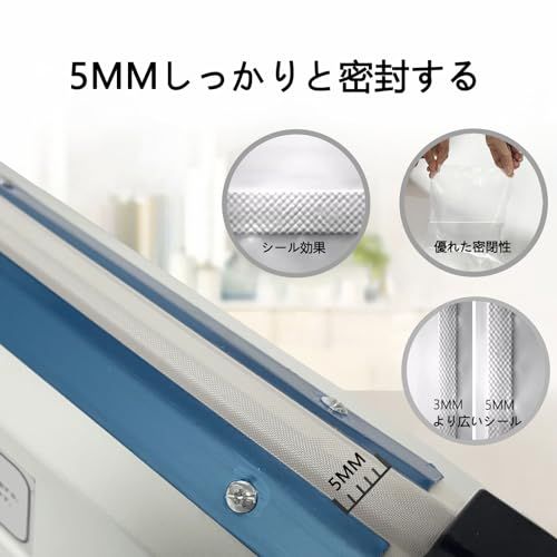高性能シーラーん 卓上シーラー 白20CM長 手圧シーラー機 エクストラワイド5mm圧痕 シーラー 家庭用 業務用シーラー 様々な袋を密封できる 交換用ヒーター線付き*2 日本語取扱説明書付きkk 637eb442 高性能シーラーん 卓上シーラー 白20CM長 手圧シーラー機 エクストラワイド5mm圧痕 シーラー 家庭用 業務用シーラー 様々な袋を密封できる 交換用ヒーター線付き*2 日本語取扱説明書付きkk 637eb442