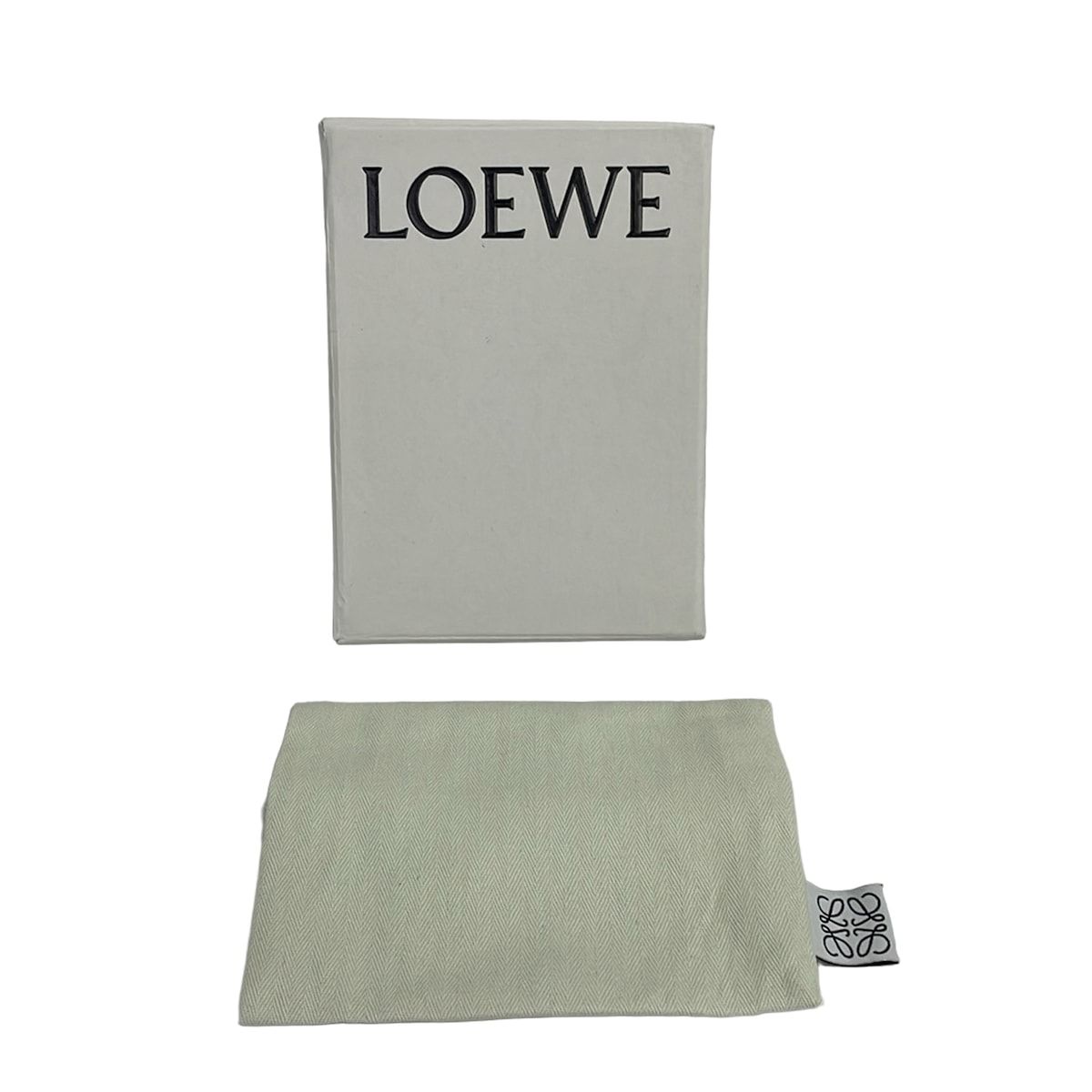 LOEWE(ロエベ) 2つ折り財布 - グレージュ×ライトブルー ラウンドファスナー レザー LOEWE(ロエベ) 2つ折り財布 - グレージュ×ライトブルー ラウンドファスナー レザー