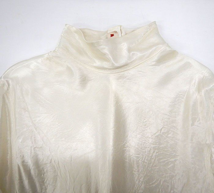 MARNI マルニ/ハイネック ドレス ワンピース/40 イタリア製/キュプラ 裏地シルク/レディース/FF3929 MARNI マルニ/ハイネック ドレス ワンピース/40 イタリア製/キュプラ 裏地シルク/レディース/FF3929