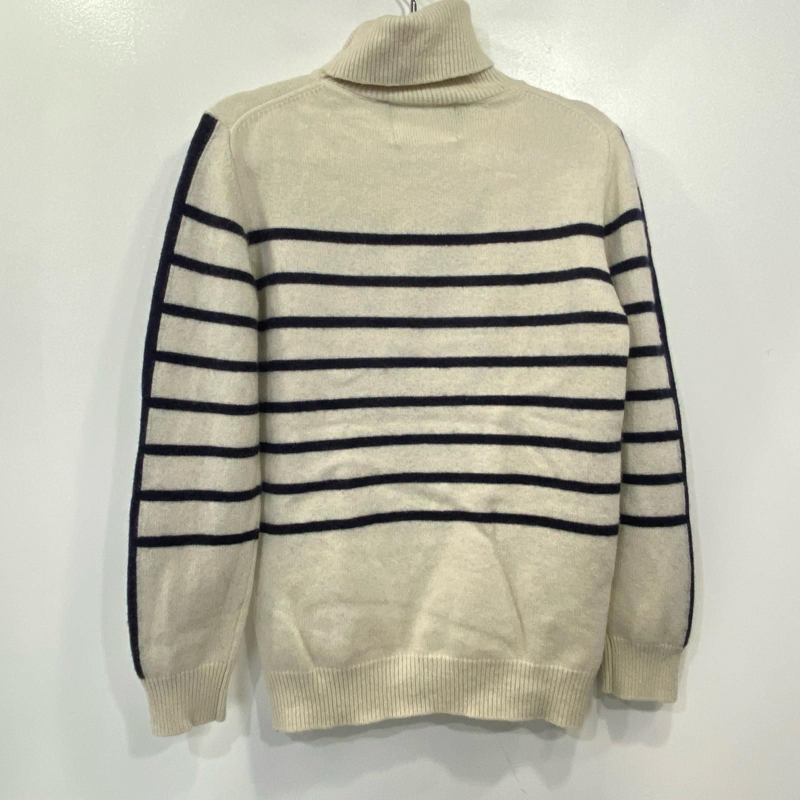 【姫路東店】 中古 MUTA MARINE | ムータマリン セーター BORDER WAVE MMJC-443063 ホワイト サイズ：4 【102】