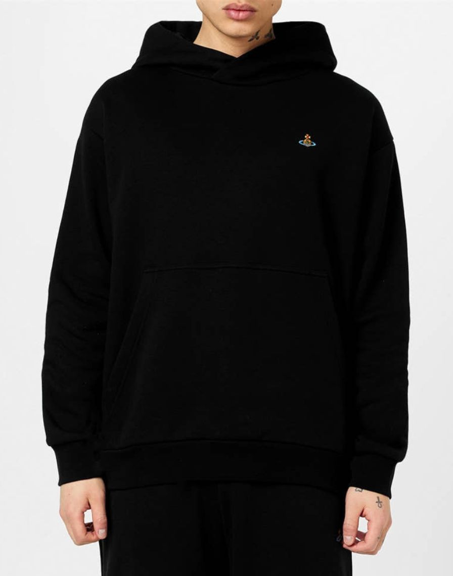 正規品 Vivienne Westwood ヴィヴィアン・ウエストウッド ORB ロゴ メンズ ブラック WHO フード XS サイズ