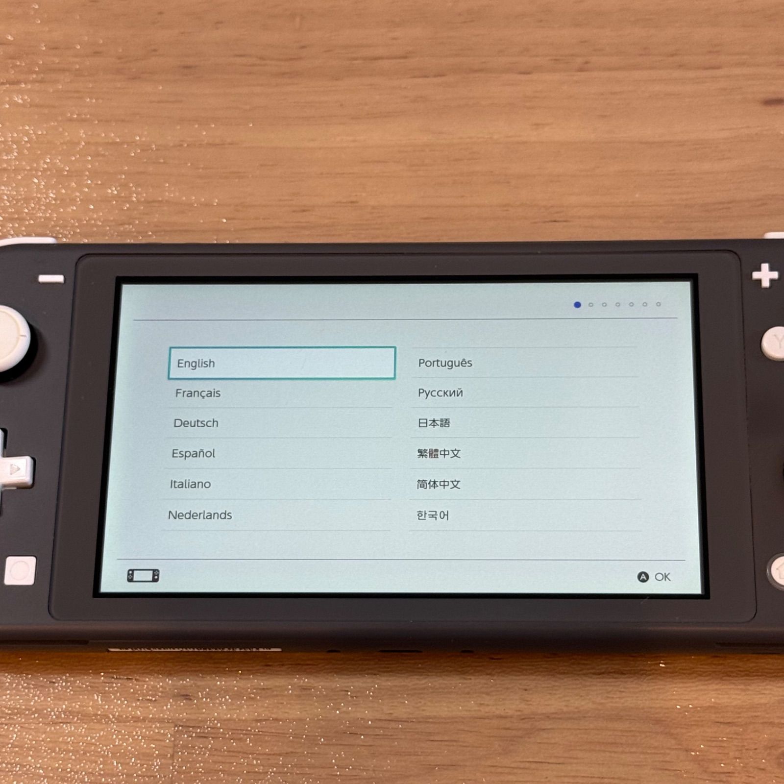 5-040 Switch LITE グレー 完動品 5-040 Switch LITE グレー 完動品
