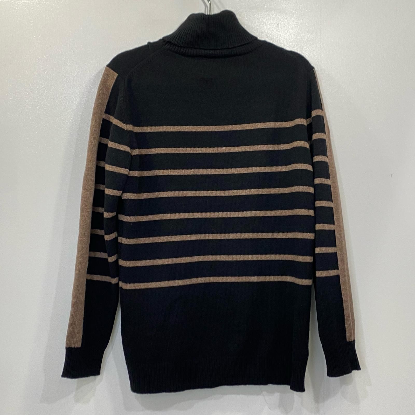 【姫路東店】 中古 MUTA MARINE | ムータマリン セーター BORDER WAVE MMJC-443063 ブラック サイズ:4 【102】 【姫路東店】 中古 MUTA MARINE | ムータマリン セーター BORDER WAVE MMJC-443063 ブラック サイズ:4 【102】