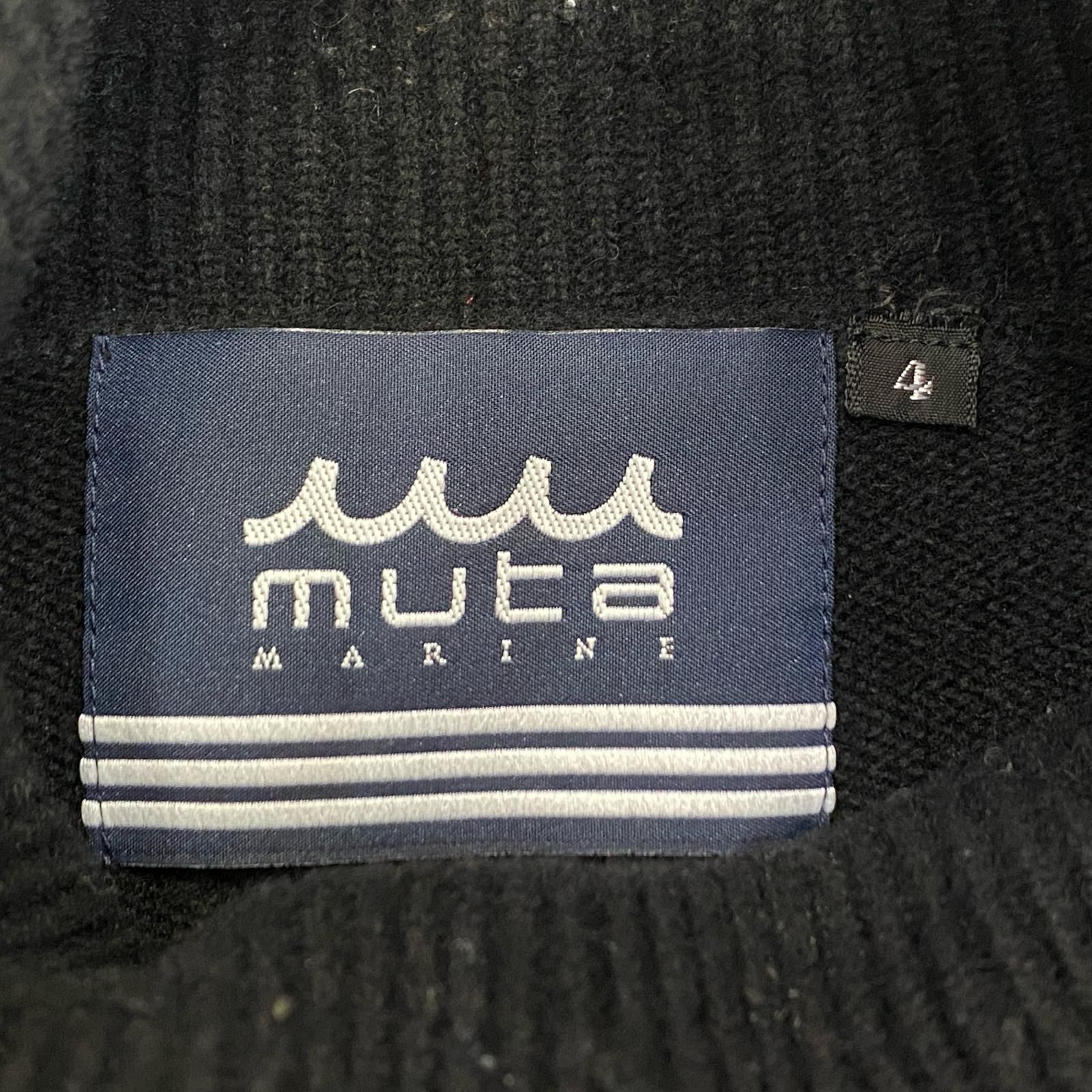 【姫路東店】 中古 MUTA MARINE | ムータマリン セーター BORDER WAVE MMJC-443063 ブラック サイズ:4 【102】 【姫路東店】 中古 MUTA MARINE | ムータマリン セーター BORDER WAVE MMJC-443063 ブラック サイズ:4 【102】