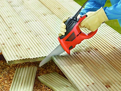 ブラックアンドデッカー(BLACK+DECKER) コード式 ノコギリ DIY 電動工具 切断工具 木工 金工 切断 軽量 コンパクト 400W KS8880ECN送料無料 c869c2fe