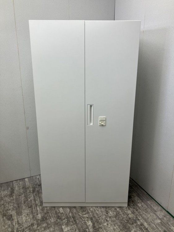【中古品】コクヨ エディアシリーズ ダイヤル式両開き書庫 BWUH-SD79SAW ホワイト