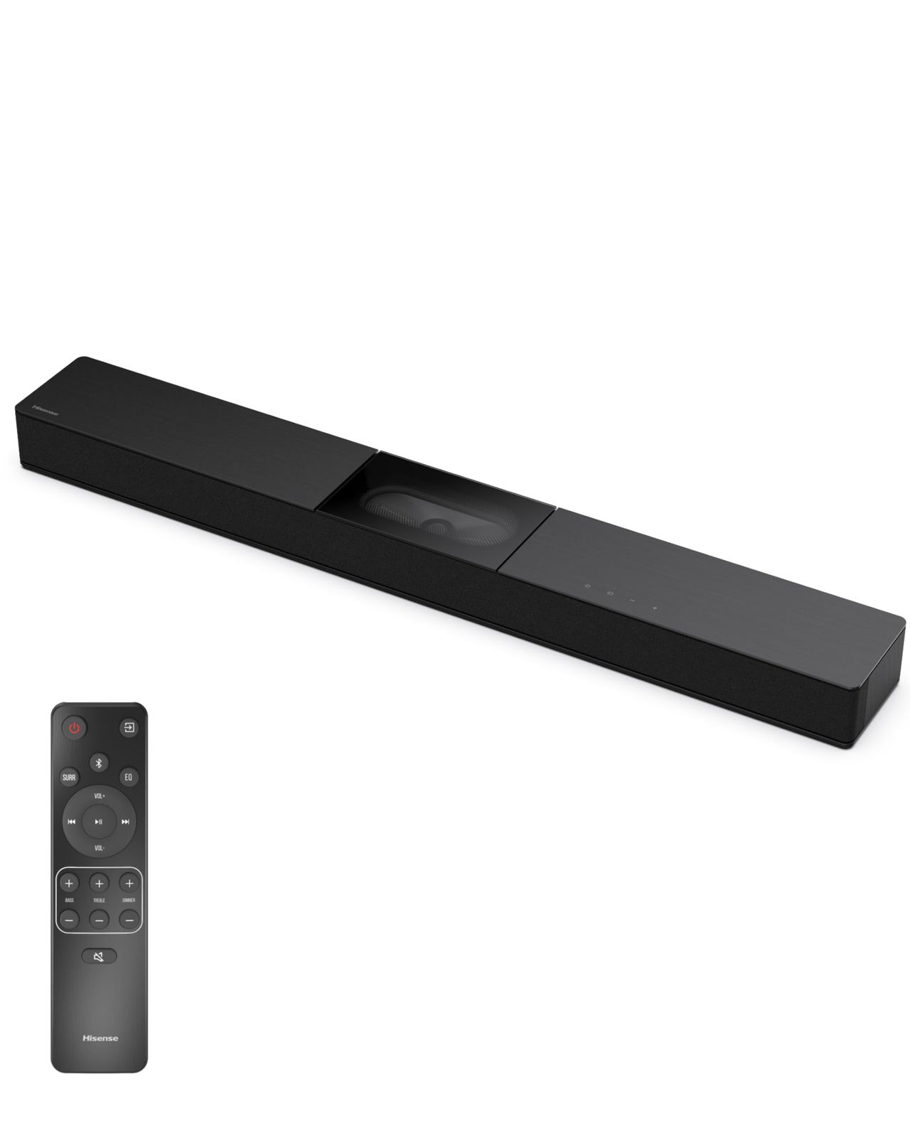 ハイセンス 2.1ch サウンドバー スピーカー HS2000N サブウーファー内蔵 Bluetooth/HDMI/ARC対応 2024年モデル ブラック送料無料 a4063365