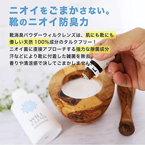 [ＷＩＬＬ　ＣＬＥＮＳ] シューズパウダー 日本製 無香料 シューケアキット 靴 消臭 パウダー (2本セット)送料無料 f9239de1