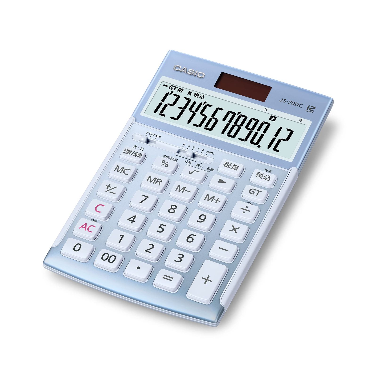 カシオ 本格実務電卓 12桁 日数&時間計算 ジャストタイプ ブルー JS-20DC-BU-N グリーン購入法適合 エコマーク認定送料無料 6fd07e2c カシオ 本格実務電卓 12桁 日数&時間計算 ジャストタイプ ブルー JS-20DC-BU-N グリーン購入法適合 エコマーク認定送料無料 6fd07e2c