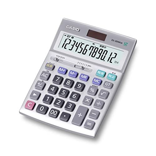 カシオ 本格実務電卓 12桁 検算機能 デスクタイプ DS-20WKA-N グリーン購入法適合 エコマーク認定送料無料 43c8442b