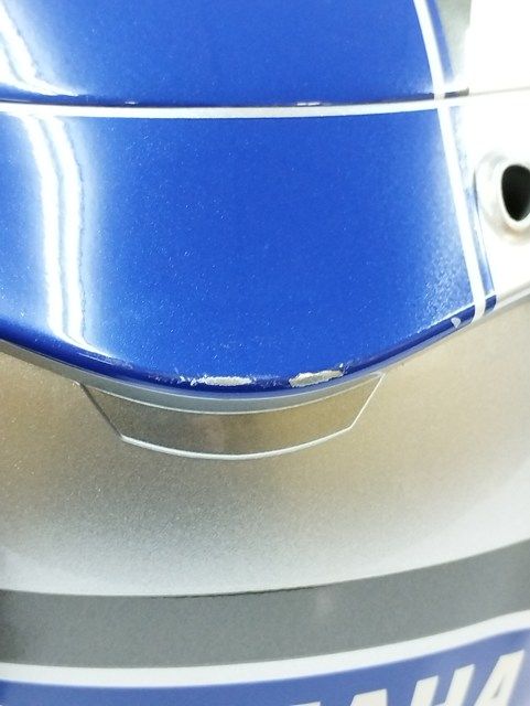 T762 [人気] HJC エイチジェーシー ヘルメット L59～60cm シルバー×ブルー Y’S GEAR RPHA 10 PLUS YAMAHA RACING | ★