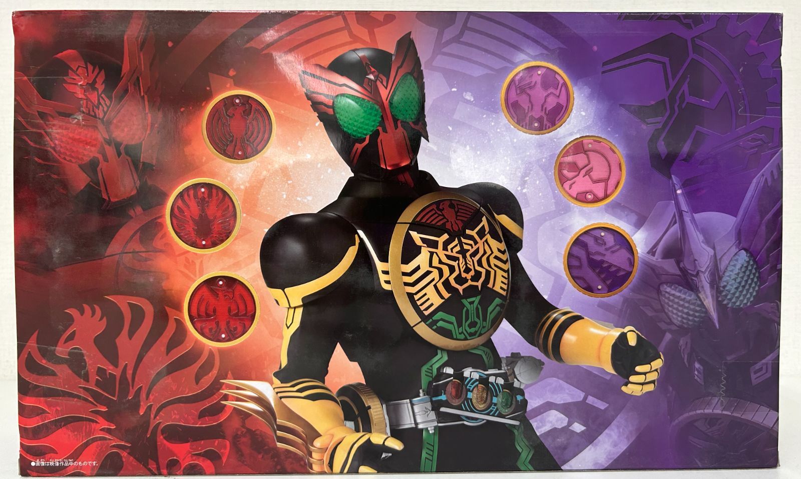 【新品】 中国バンダイ限定 仮面ライダーオーズ　変身ベルト DX オーズドライバー＆オーメダルセット