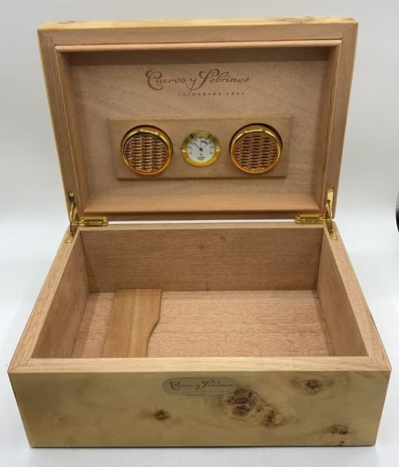 CUERVO Y SOBRINOS クエルボ・イ・ソブリノス ヒュミドール 葉巻入れ