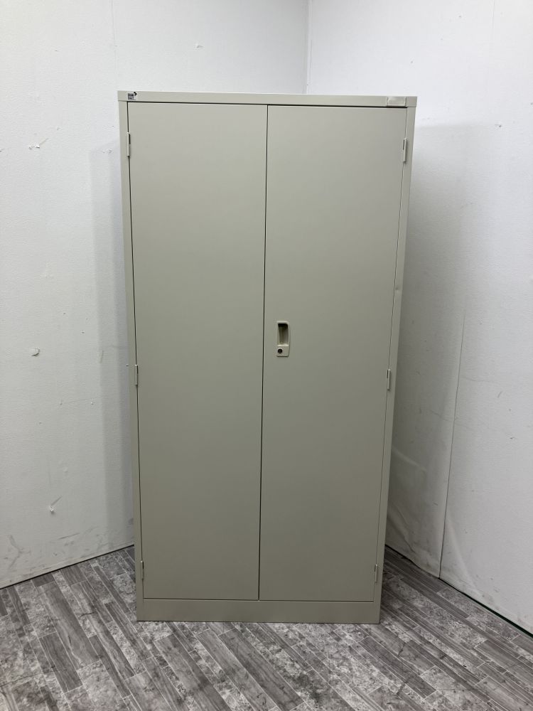 【アウトレット品】生興 両開き書庫 G-N360 グレー