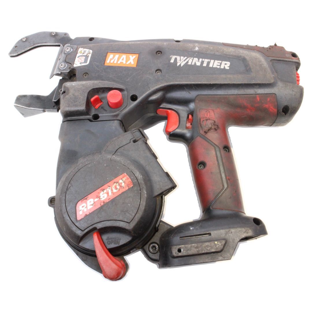 ★【MAX マックス】RB-610T-B2C/1450A　RB-610T系　電動工具　ツインタイア　鉄筋結束機　建設　超高速　ケース付き　バッテリー付き