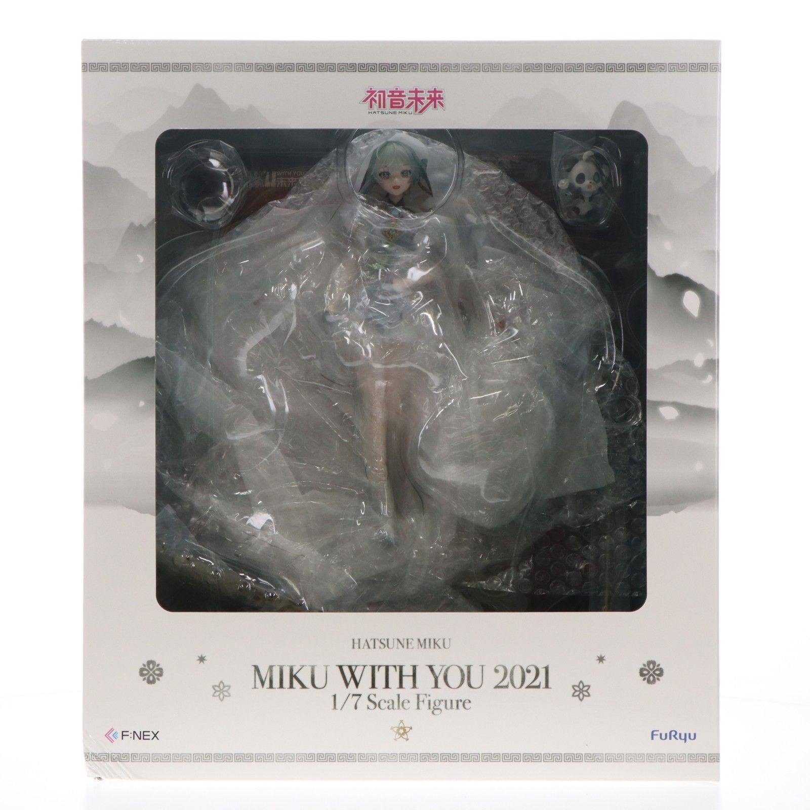 F:NEX限定 初音ミク MIKU WITH YOU 2021Ver. キャラクター・ボーカル・シリーズ01 初音ミク 1/7 完成品 フィギュア(AMU-FNX761) フリュー