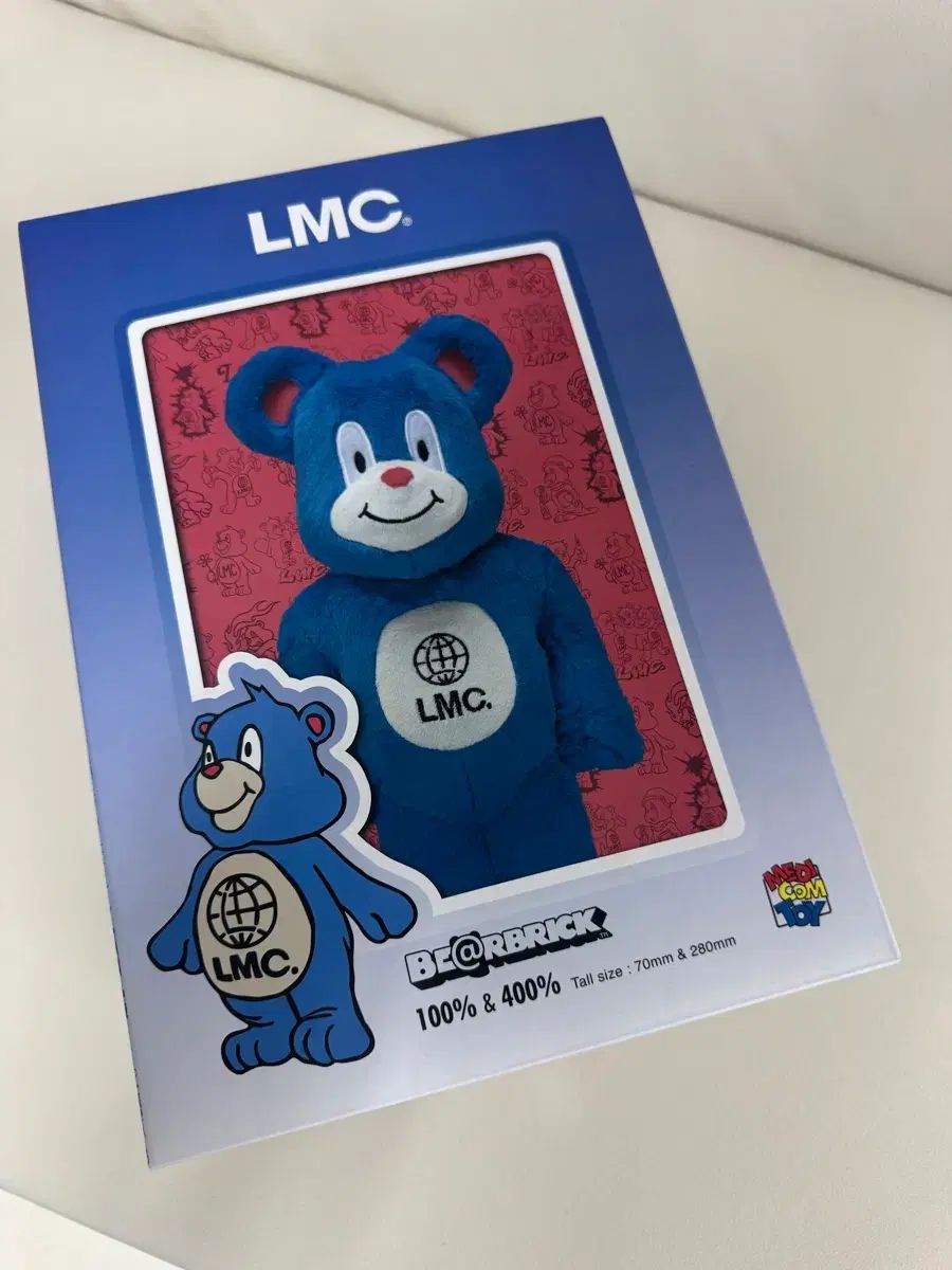 BE@RBRICK(ベアブリック) LMC コラボ 400% 100%