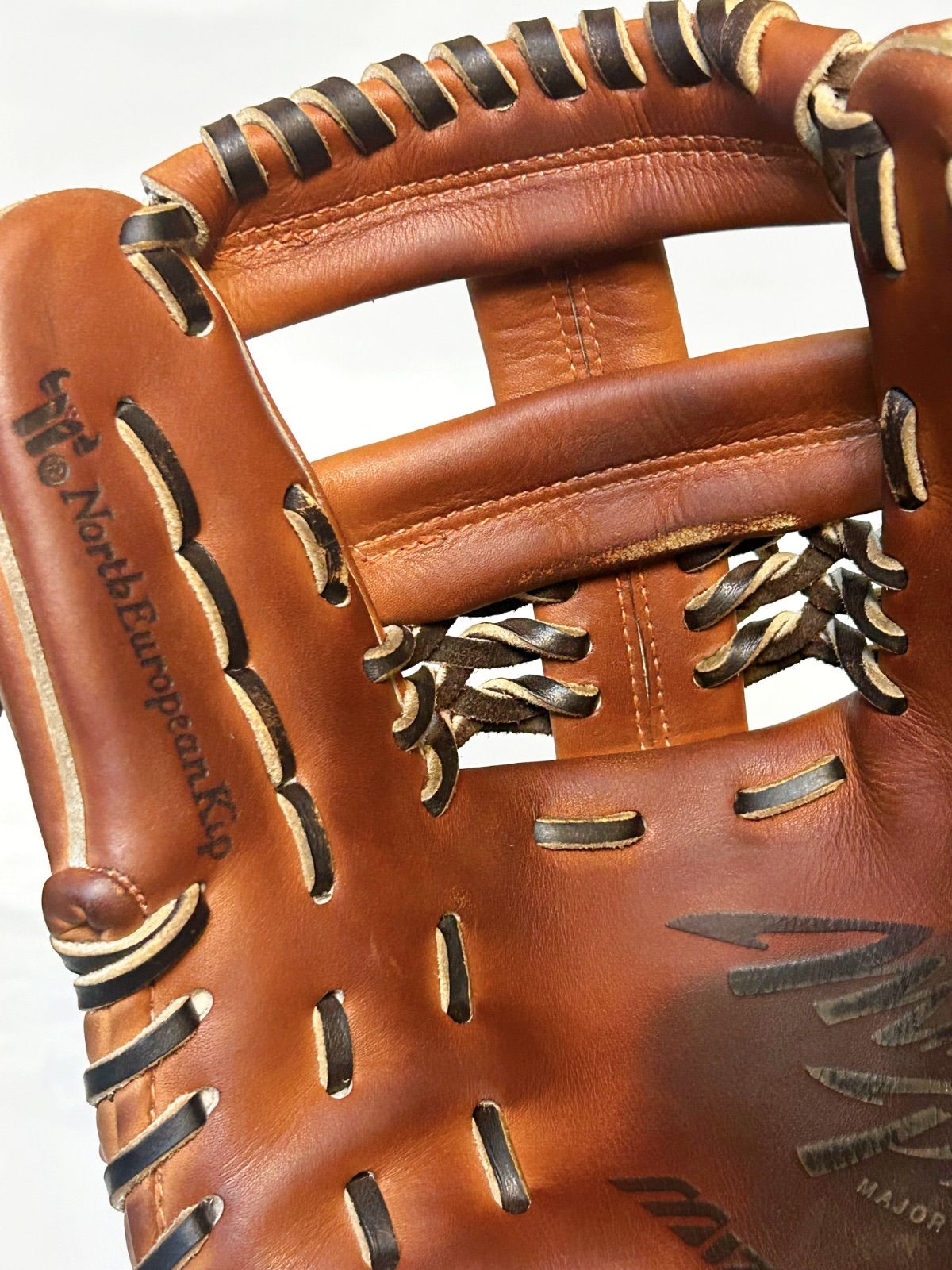 ミズノプロ　オーダー品　硬式　投手グローブ　north european kip ミズノプロ North European Kip グローブ硬式用
