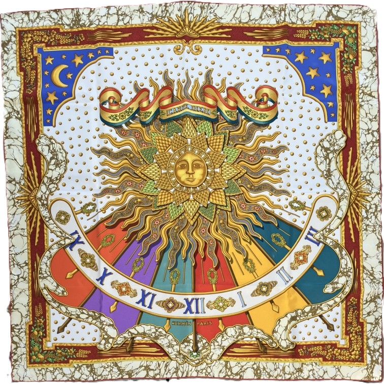 ♪HERMES　エルメス　大判スカーフ