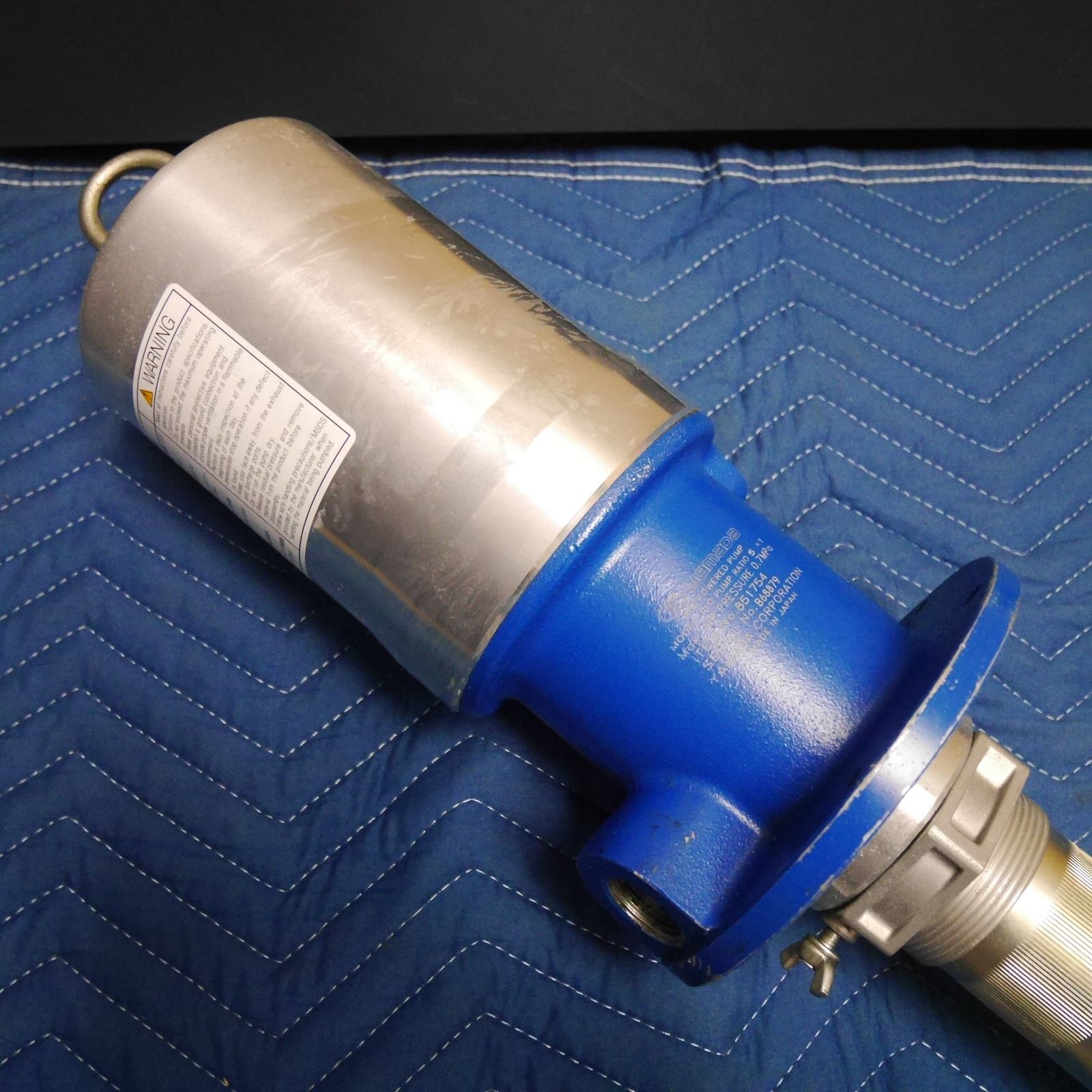 [送料無料] 未使用☆ヤマダ 110型 オイル ポンプ DR-110A5 No.851754 MODEL 110 PUMP RAITO 5×1 単筒型 200Lドラム缶用 ドラムタイプ YAMADA☆