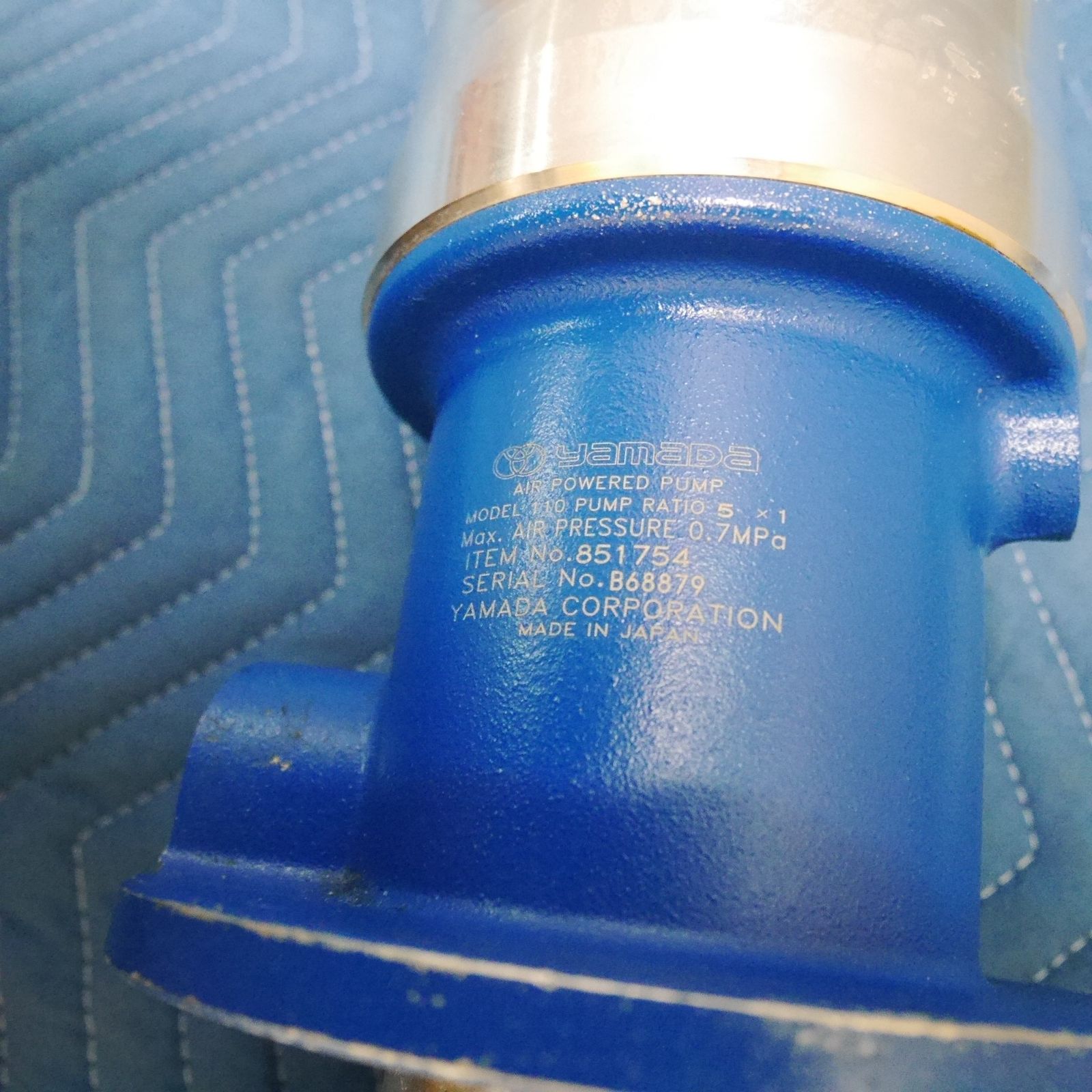 [送料無料] 未使用☆ヤマダ 110型 オイル ポンプ DR-110A5 No.851754 MODEL 110 PUMP RAITO 5×1 単筒型 200Lドラム缶用 ドラムタイプ YAMADA☆