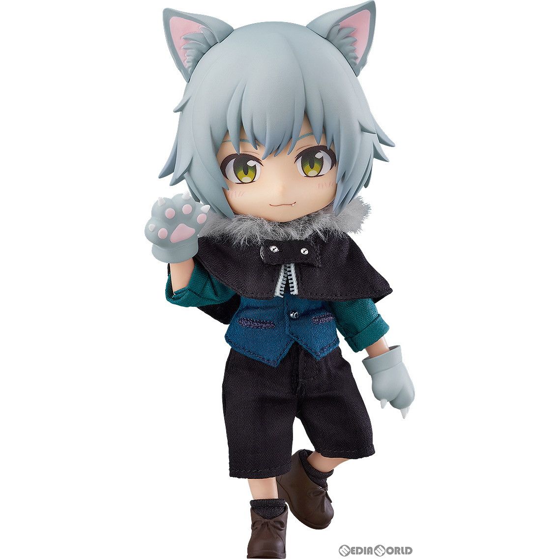 (再販) ねんどろいどどーる 狼くん:アッシュ 完成品 可動フィギュア グッドスマイルカンパニー