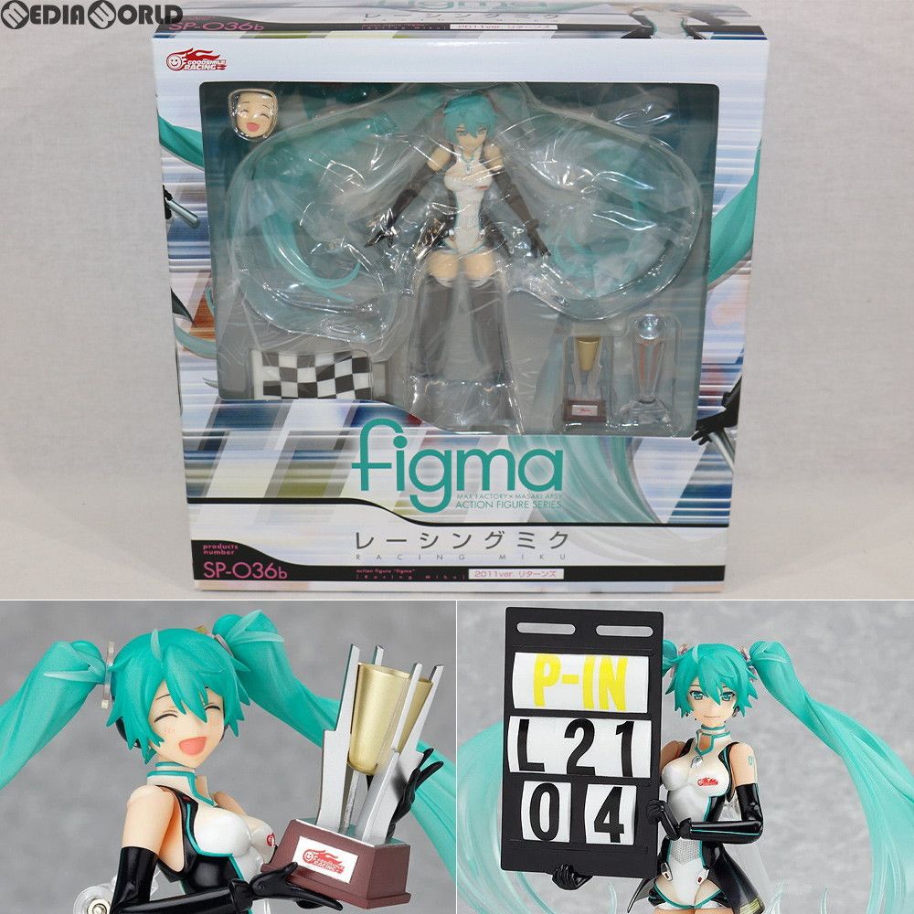 figma(フィグマ) SP-036b レーシングミク 2011 ver. リターンズ 初音ミクGTプロジェクト 完成品 可動フィギュア GSR&Studie with TeamUKYO 個人スポンサー特典 グッドスマイルレーシング
