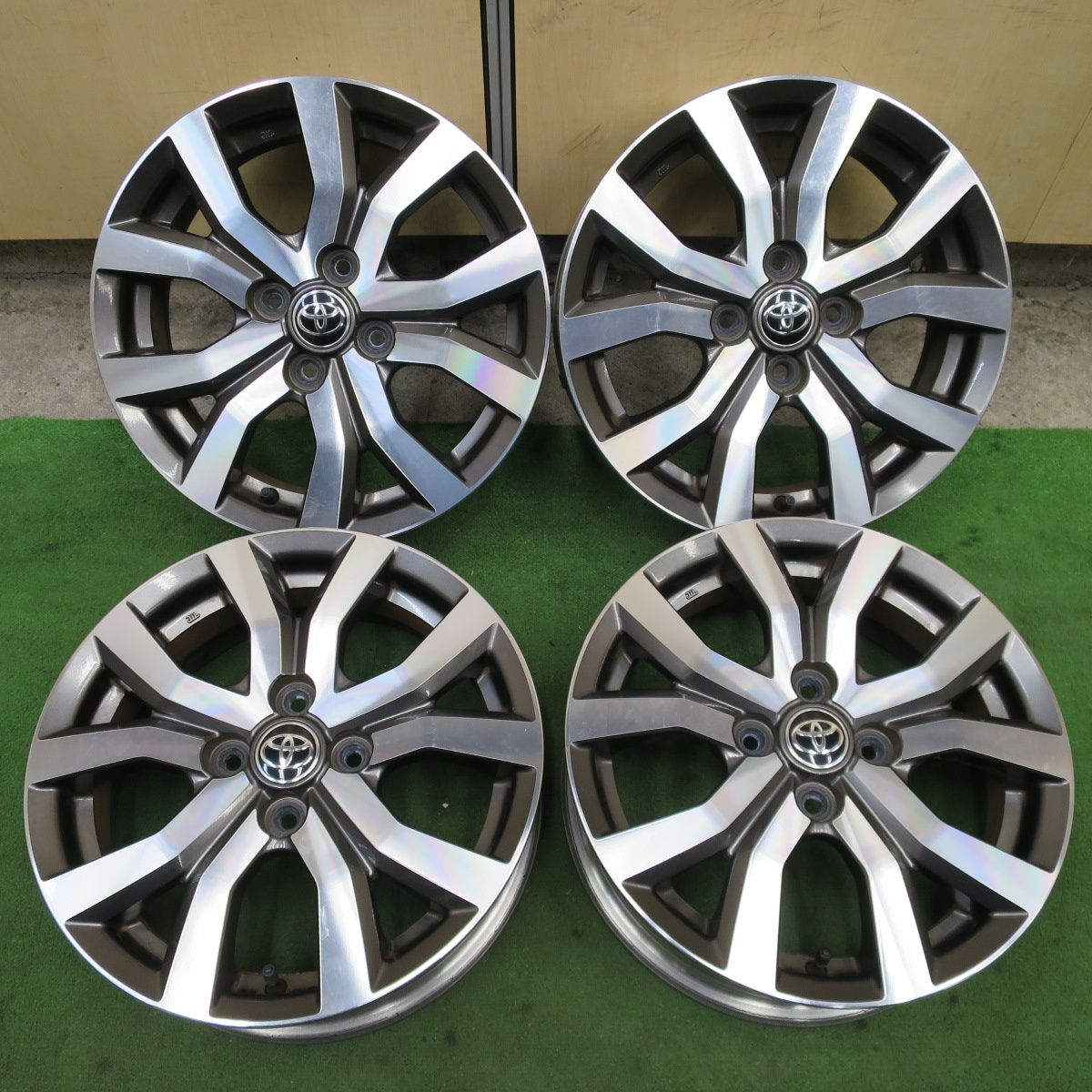 [送料無料] 4本価格★トヨタ ルーミー ダイハツ トール 純正 ホイール 15インチ 15×5J PCD100/4H★6050503NGホ
