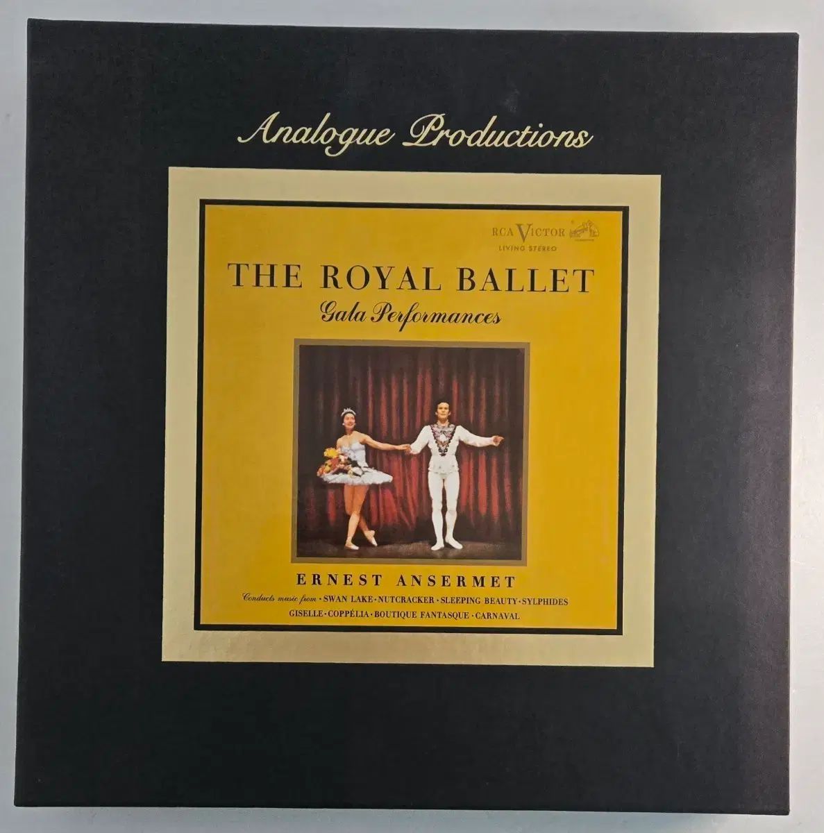 アンサーム 指揮者の Royal Ballet 45rpm 5LP ボックス
