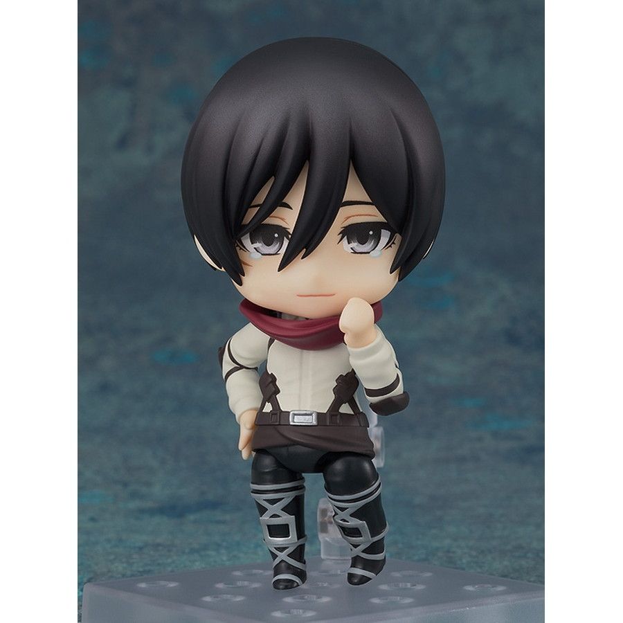 GOODSMILE ONLINE SHOP限定 ねんどろいど 2001 ミカサ・アッカーマン The Final Season Ver. 進撃の巨人 完成品 可動フィギュア グッドスマイルカンパニー