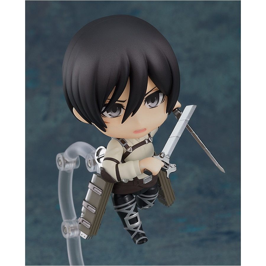GOODSMILE ONLINE SHOP限定 ねんどろいど 2001 ミカサ・アッカーマン The Final Season Ver. 進撃の巨人 完成品 可動フィギュア グッドスマイルカンパニー