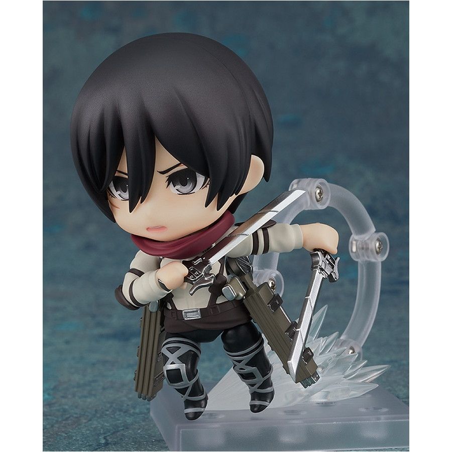 GOODSMILE ONLINE SHOP限定 ねんどろいど 2001 ミカサ・アッカーマン The Final Season Ver. 進撃の巨人 完成品 可動フィギュア グッドスマイルカンパニー