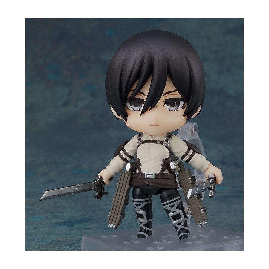 GOODSMILE ONLINE SHOP限定 ねんどろいど 2001 ミカサ・アッカーマン The Final Season Ver. 進撃の巨人 完成品 可動フィギュア グッドスマイルカンパニー