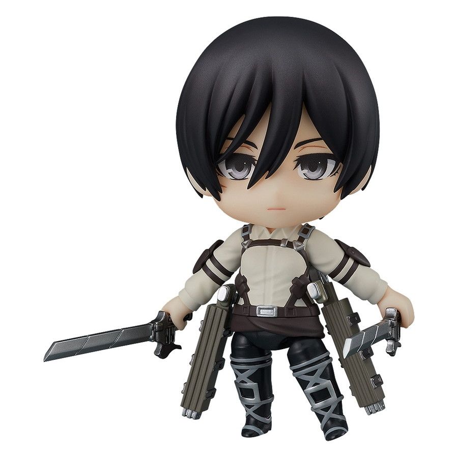 GOODSMILE ONLINE SHOP限定 ねんどろいど 2001 ミカサ・アッカーマン The Final Season Ver. 進撃の巨人 完成品 可動フィギュア グッドスマイルカンパニー