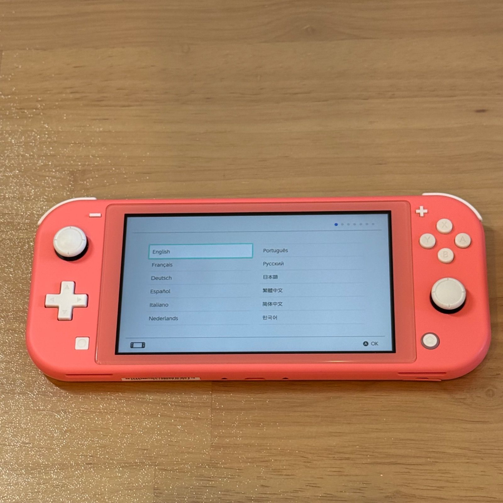 5-041【ほぼ未使用】Switch LITE コーラルピンク 完動品 - メルカリ