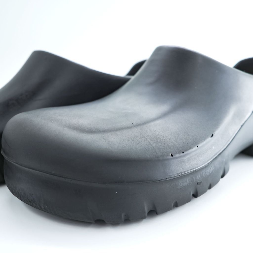 BIRKENSTOCK ドイツ製 PU クロッグ サンダル 28cm ブラック ポリウレタン スリッポン A630 BIRKENSTOCK ドイツ製 PU クロッグ サンダル 28cm ブラック ポリウレタン スリッポン A630