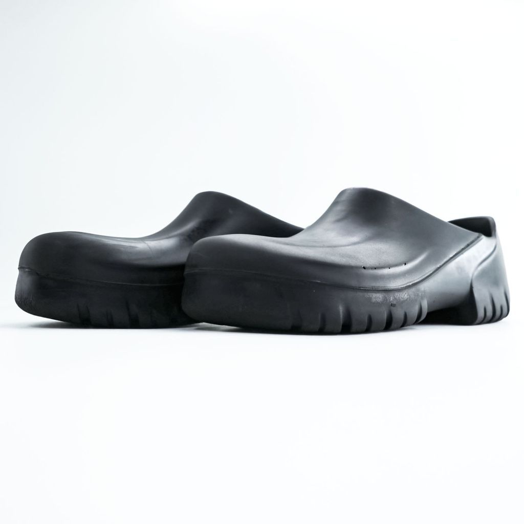 BIRKENSTOCK ドイツ製 PU クロッグ サンダル 28cm ブラック ポリウレタン スリッポン A630 BIRKENSTOCK ドイツ製 PU クロッグ サンダル 28cm ブラック ポリウレタン スリッポン A630