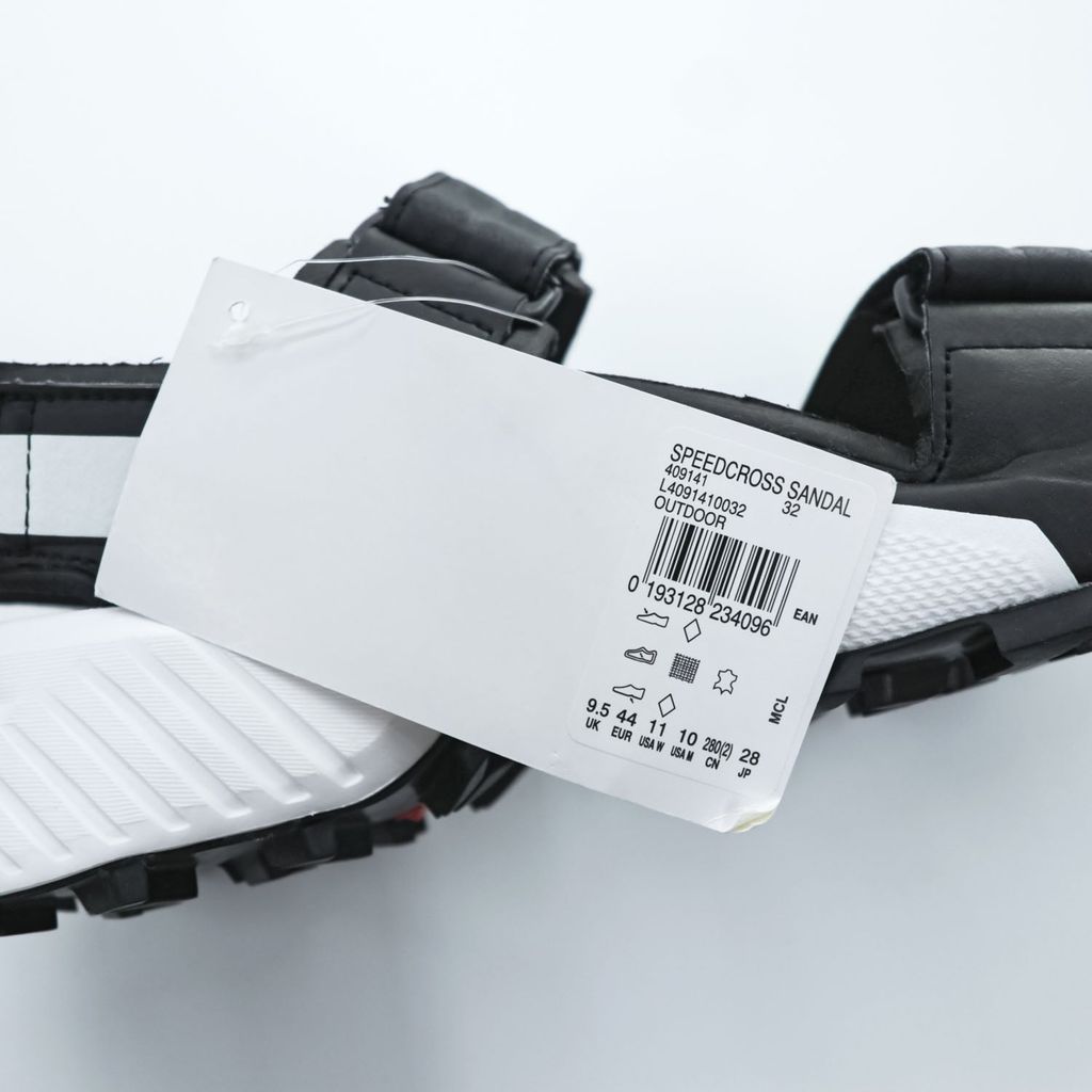 SALOMON スピードクロス SPEEDCROSS SANDAL スポーツサンダル 28cm ホワイト ブラック ストラップ 409141 未使用品 SALOMON スピードクロス SPEEDCROSS SANDAL スポーツサンダル 28cm ホワイト ブラック ストラップ 409141 未使用品