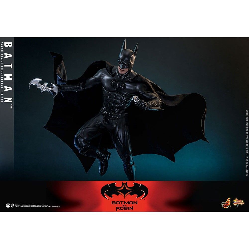 ムービー・マスターピース バットマン バットマン&ロビン Mr.フリーズの逆襲 1/6 完成品 可動フィギュア(MM#786) ホットトイズ