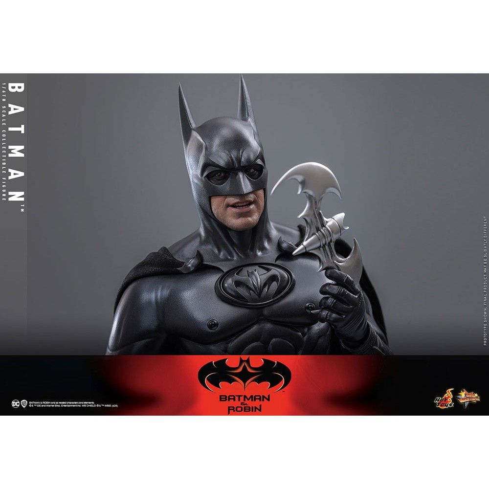 ムービー・マスターピース バットマン バットマン&ロビン Mr.フリーズの逆襲 1/6 完成品 可動フィギュア(MM#786) ホットトイズ