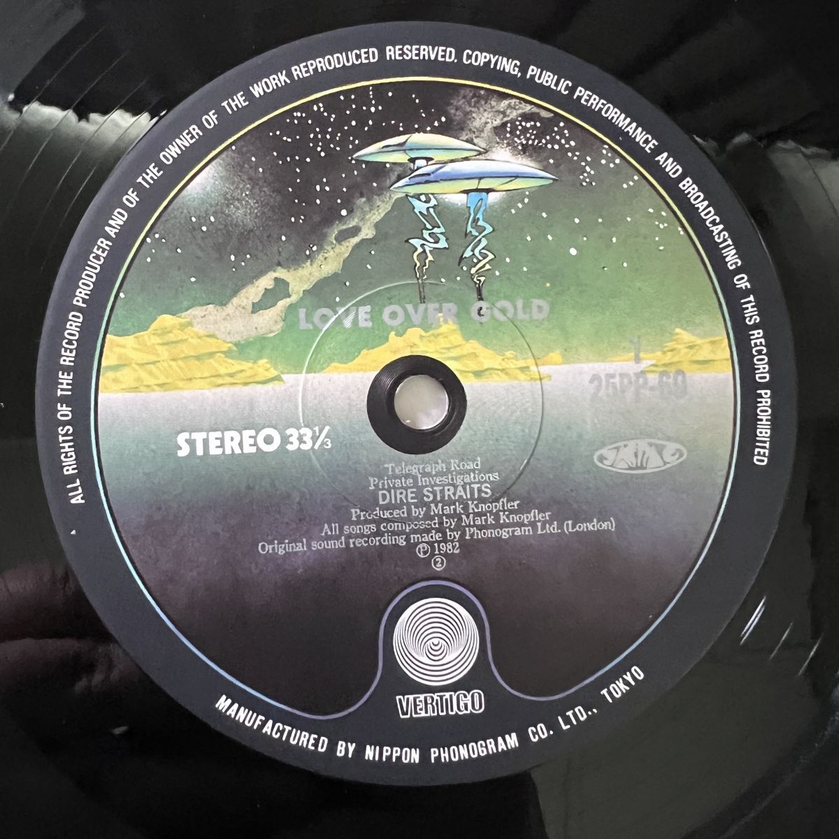 帯LP/Dire Straits/Love Over Gold/25PP-60/Rock/レコード/record 帯LP/Dire Straits/Love Over Gold/25PP-60/Rock/レコード/record