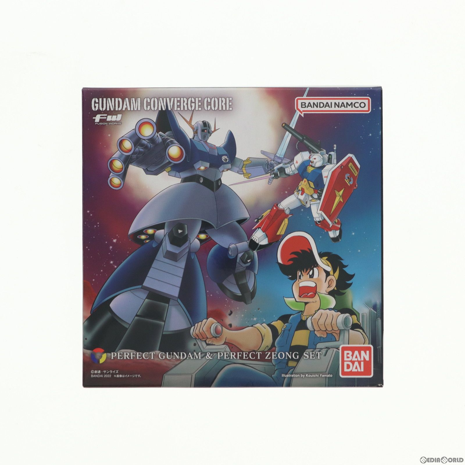 (食玩) プレミアムバンダイ限定 FW GUNDAM CONVERGE(ガンダムコンバージ) CORE パーフェクトガンダム&パーフェクトジオングセット 機動戦士ガンダム プラモ狂四郎 フィギュア バンダイ