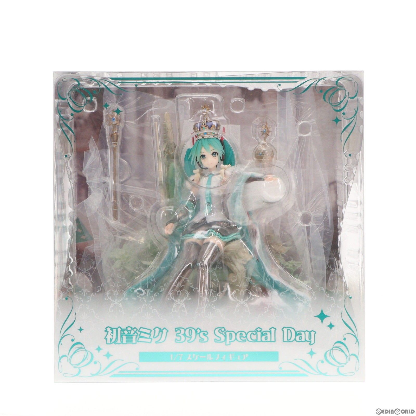 タイトープロダクツオンラインストア限定特典付属 初音ミク 39's Special Day キャラクター・ボーカル・シリーズ01 初音ミク 1/7 完成品 フィギュア spiritale(スピリテイル)