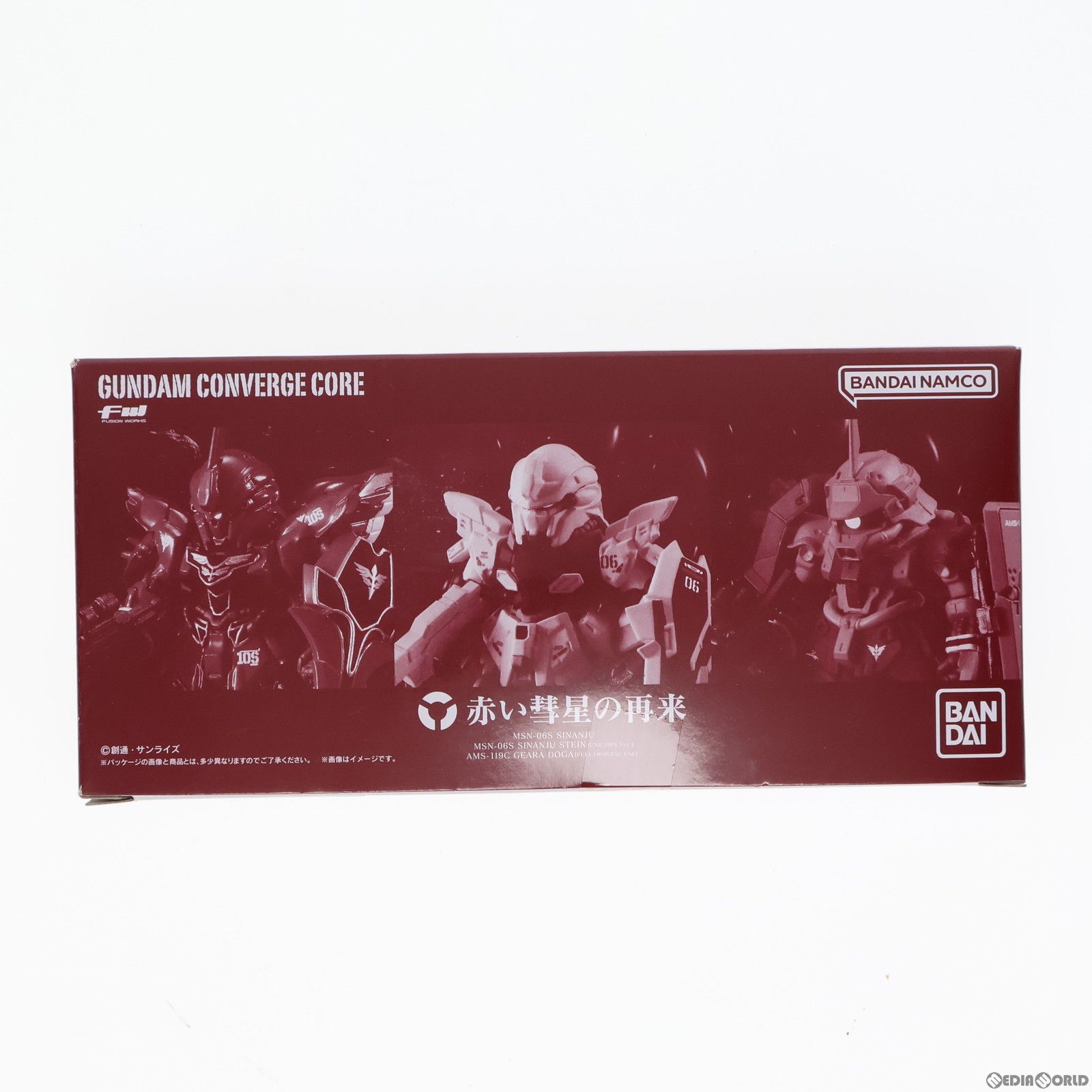 (食玩) プレミアムバンダイ限定 FW GUNDAM CONVERGE:CORE(ガンダムコンバージ コア) 赤い彗星の再来 機動戦士ガンダムUC(ユニコーン) フィギュア バンダイ