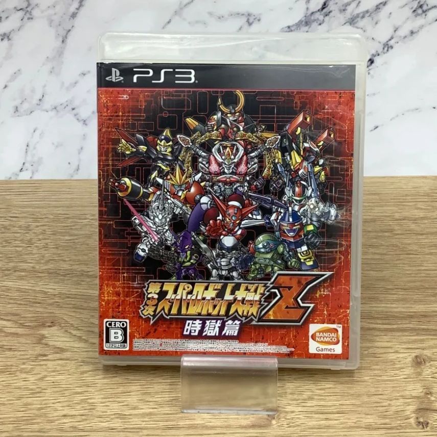 動作OK】 PS3 ゲームソフト 第3次スーパーロボット大戦Z 時獄篇 PS3S06